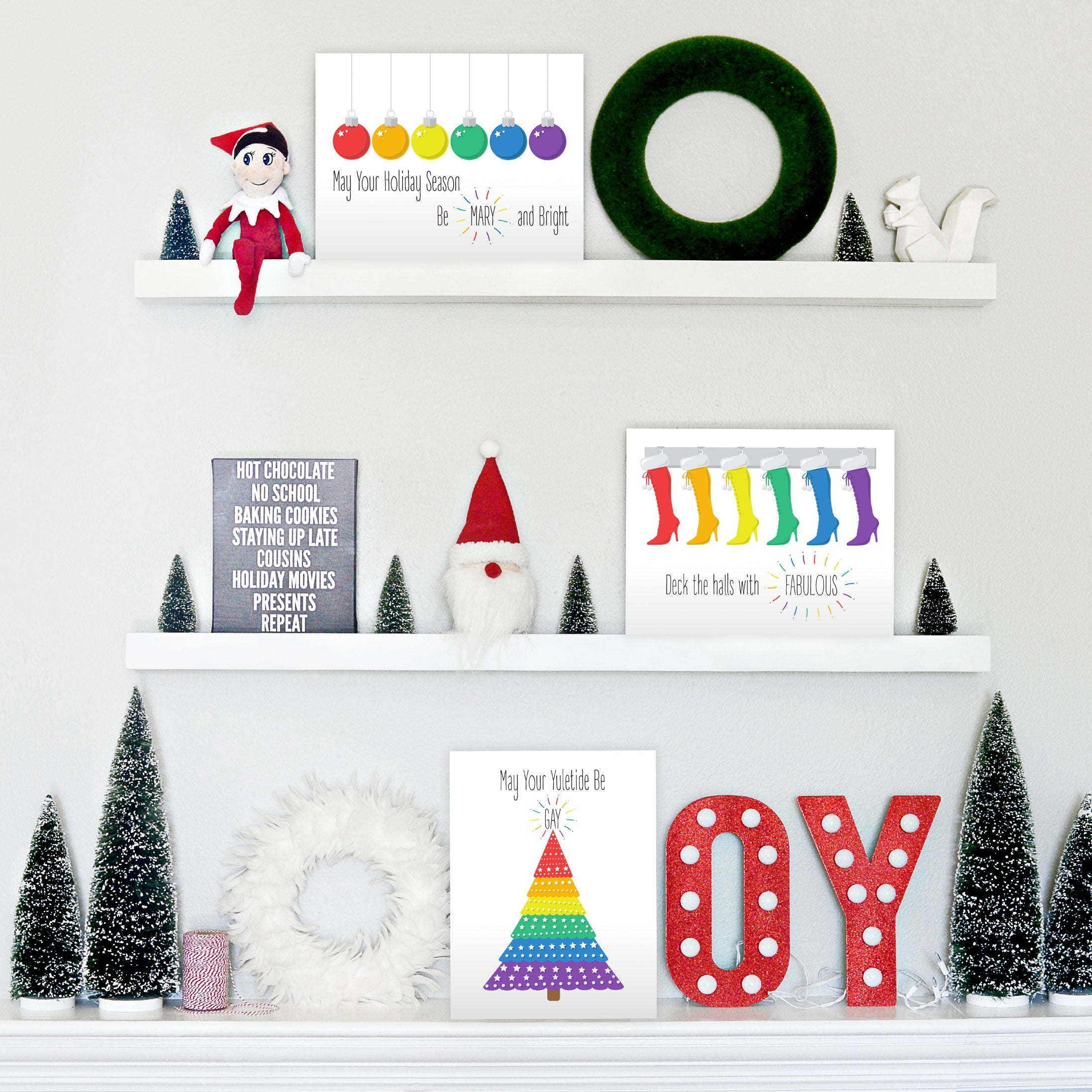 LGBTQ Holiday Greeting Cards