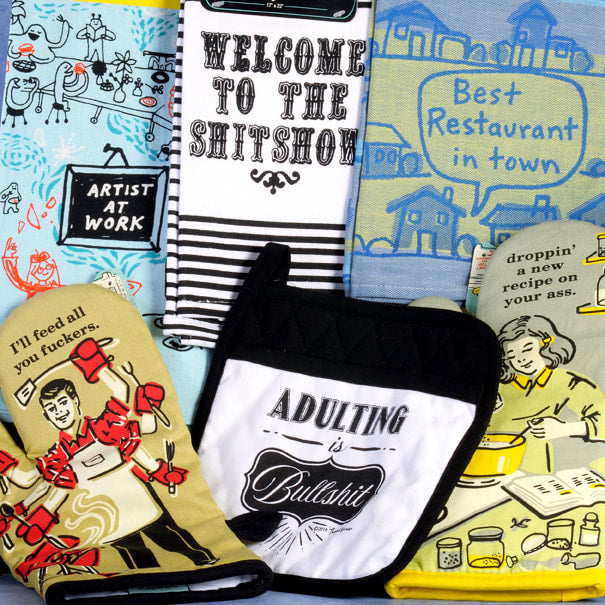 Oven Mitts, Pot Holders & Towels