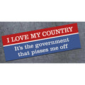 Country Not Government - bumper magnet by High Cotton - AA