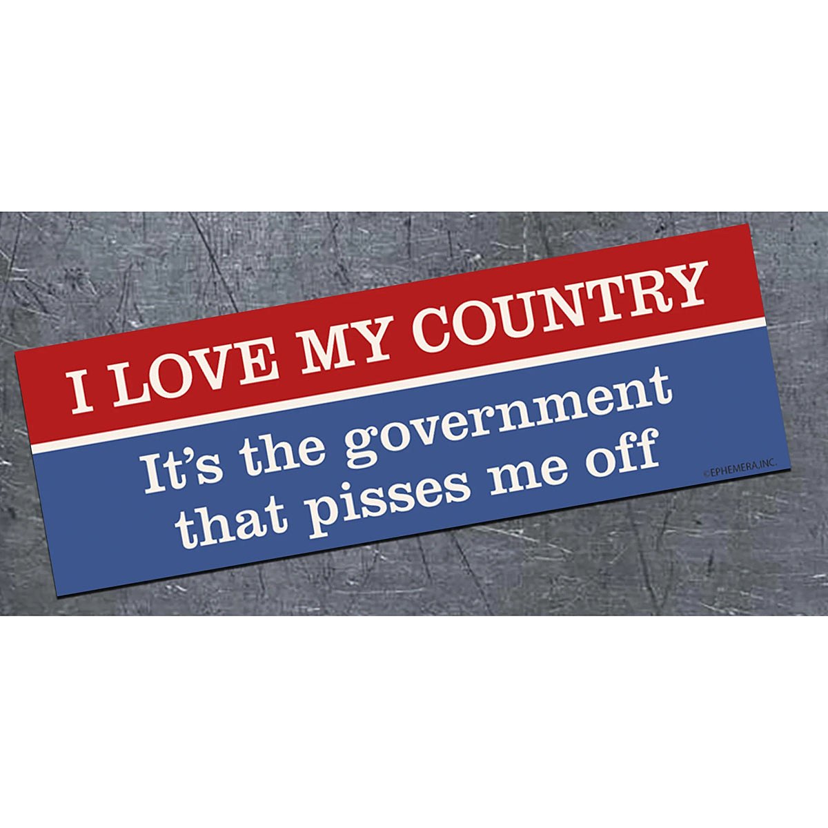 Country Not Government - bumper magnet by High Cotton - AA
