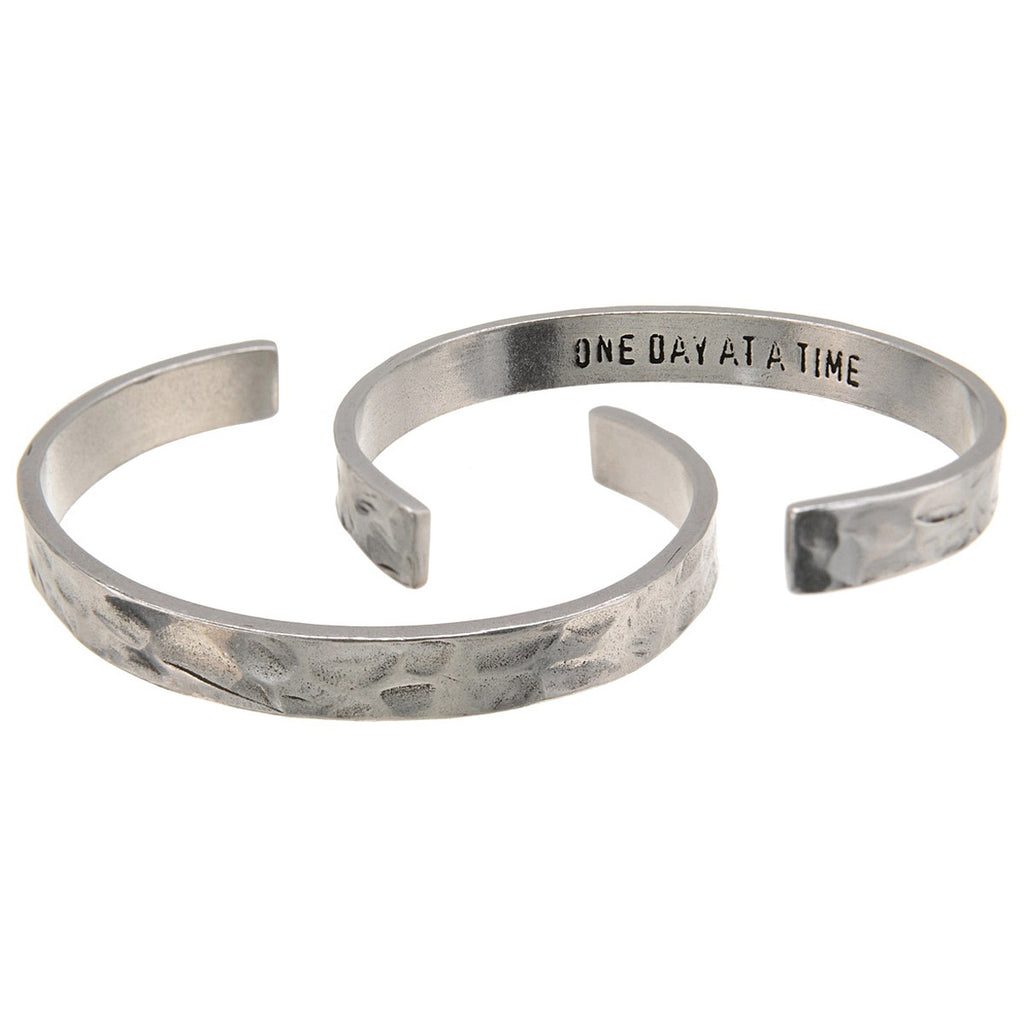 Dude Cuff One Day at a time - Whitney Howard cuff bracelets