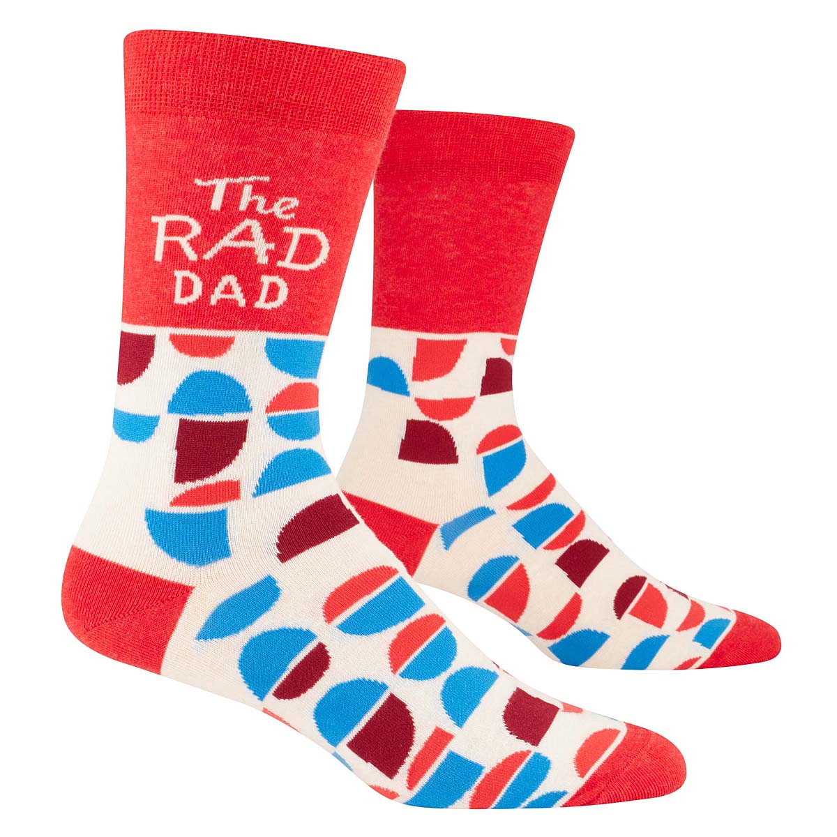 Rad Dad - Blue Q Men's Crew Socks