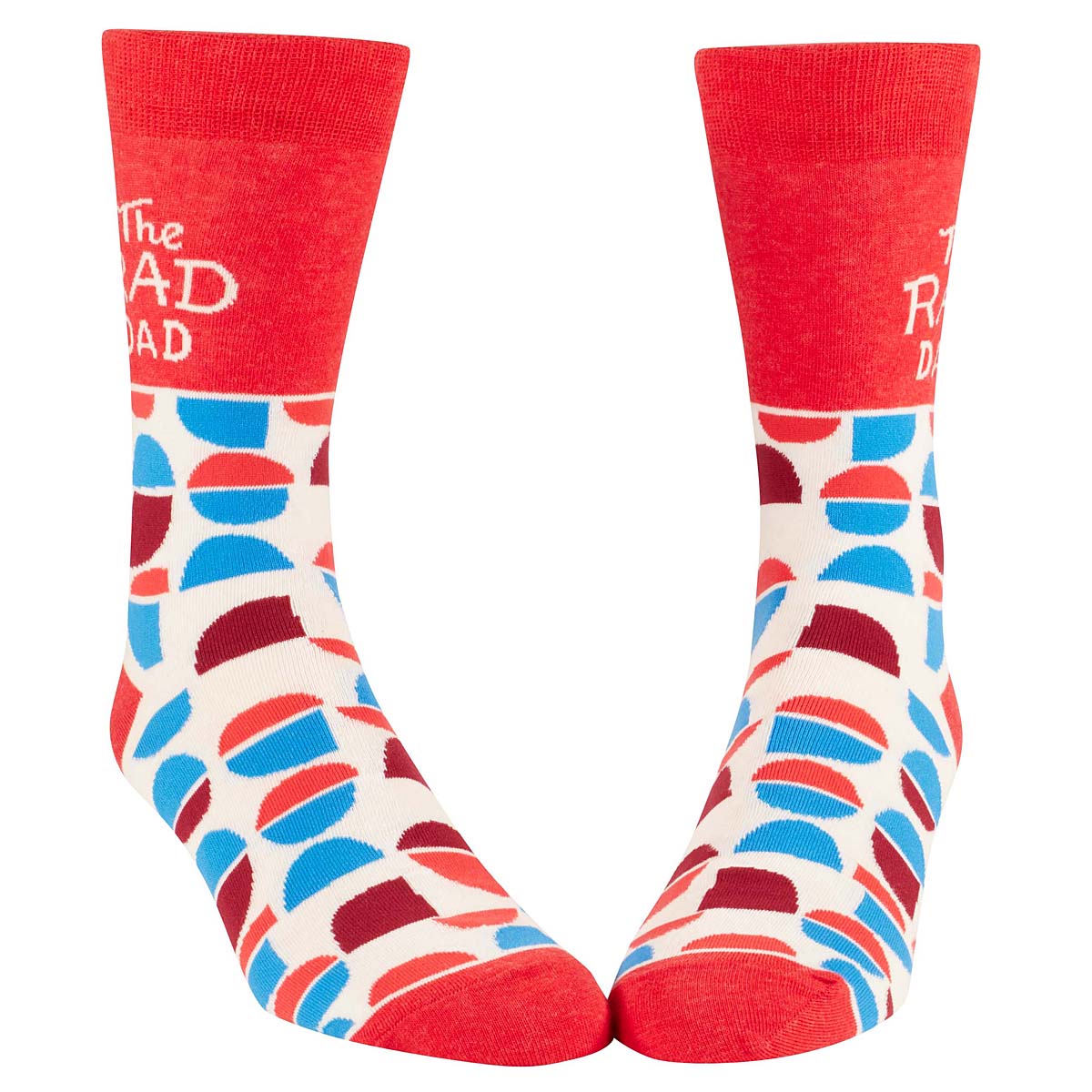 Rad Dad - Blue Q Men's Crew Socks