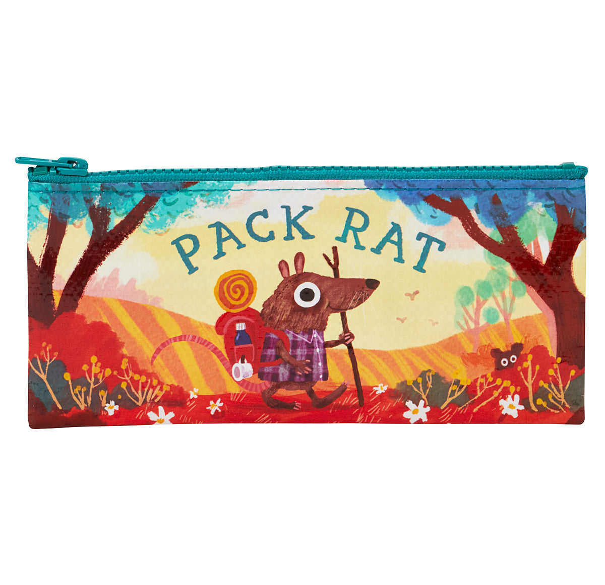 Pack Rat Pencil Case - Blue Q