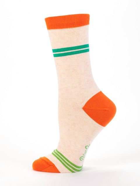 SALE: Women's Crew Socks - Ringmaster of the Shit Show - Blue Q - combed cotton