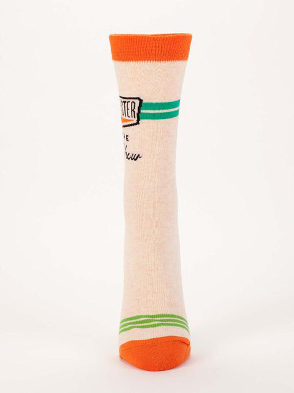 SALE: Women's Crew Socks - Ringmaster of the Shit Show - Blue Q - combed cotton