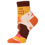 Shine On You Crazy Shiny Thing - Blue Q Women's Ankle Socks