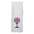 Let's Make Pour Choices - Hang Tight Cotton Towel with pull through loop - by Twisted Wares