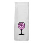 Let's Make Pour Choices - Hang Tight Cotton Towel with pull through loop - by Twisted Wares