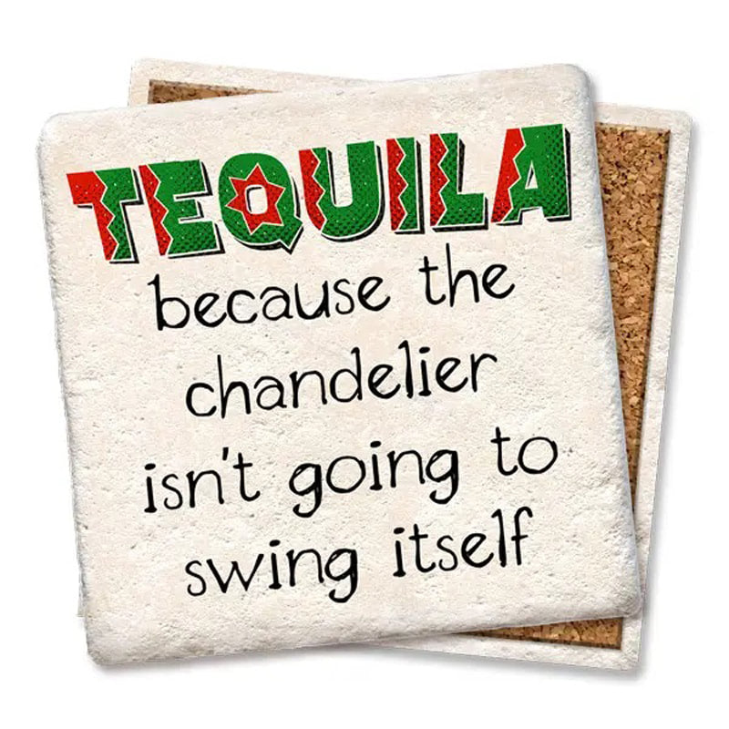 Tequila - Limestone Coaster by Tipsy