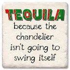 Tequila - Limestone Coaster by Tipsy