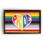 All Inclusive LGBTQ Pride Heart - 2" matches in slide box - DD
