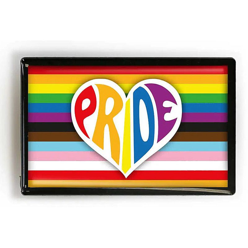 All Inclusive LGBTQ Pride Heart - 2" matches in slide box - DD