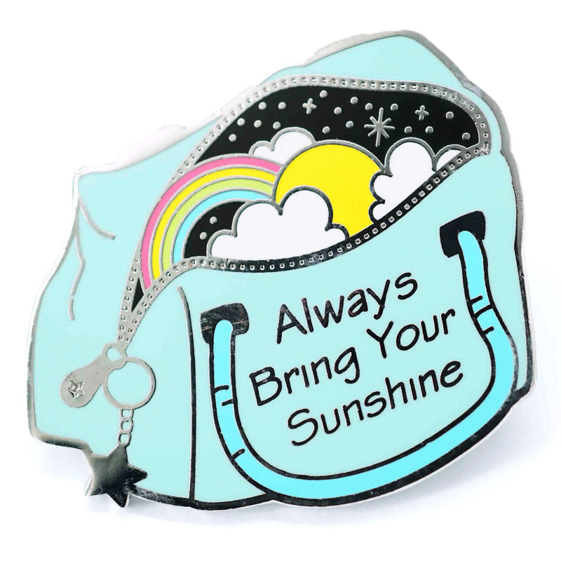 Always Bring Your Sunshine enamel pins - EE