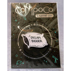 Glow in the dark - DREAM BIGGER enamel pin - EE