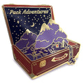 Pack Adventures with gold detailed - enamel pins - EE