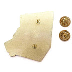 Pack Adventures with gold detailed - enamel pins - EE