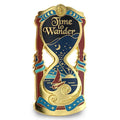Time to Wander time glass with gold details- enamal pin - EE
