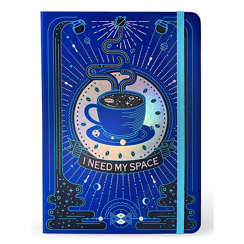 I Need My Space Lined Hard Cover Notebook Journal - 5 3/4" X 8 1/4"- EE