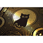 Good Luck Cat Lined Hardcover Notebook Journal - 5 3/4" X 8 1/4" - EE