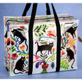 Blue Q Shopping Bag Shoulder Tote  - Here Kitty - Eco  - Pocket, Zipper, folding