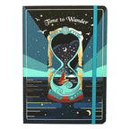 Time to Wander hard cover luxurious lined journal - 5 3/4" X 8 1/4" - EE