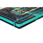 Time to Wander hard cover luxurious lined journal - 5 3/4" X 8 1/4" - EE