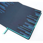 Time to Wander hard cover luxurious lined journal - 5 3/4" X 8 1/4" - EE