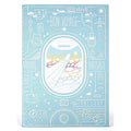 Airplane view stitched notebook - 5 3/4" X 8 1/4" - EE