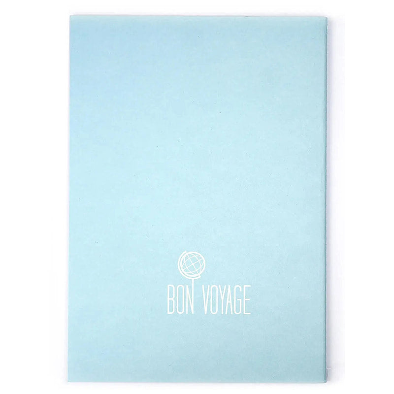 Airplane view stitched notebook - 5 3/4" X 8 1/4" - EE