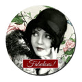 Fabulous! - Retro Pocket Mirror by Umlaut Brooklyn