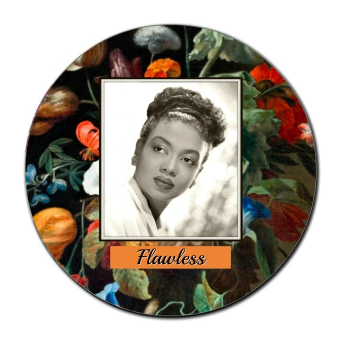 Flawless  - Retro Pocket Mirror by Umlaut Brooklyn