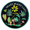 Crazy Plant Lady Iron-On Embroidered Jacket Patch - BB