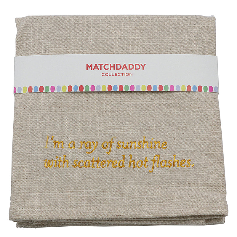 Ray of Sunshine - Kitchen Towel by MatchDadd