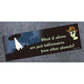 Billionaire Aliens - bumper magnet - AA