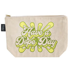 Have a Dope Day - canvas and lined Twisted Wares Toiletries Bag