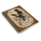 Inventions lined spiral notebook by Lucky Jack fka Trixie and Milo