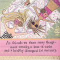 Carbs and Disregard for Maturity - Cocktail Napkins by Curly Girl