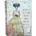 Throw on your crown - Hard Cover spiral notebook journal