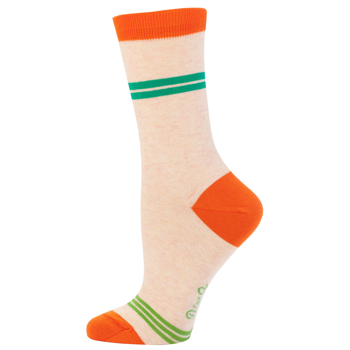Women's Crew Socks - Ringmaster of the Shit Show - Blue Q - combed cotton