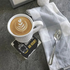 Why Limit Happy to an Hour?  Square Limestone Coaster by Tipsy