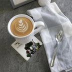 Not Addicted to Reading Square Limestone Coaster by Tipsy