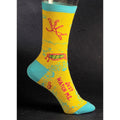 Women's Crew Socks - Just Watch Me - Blue Q - combed cotton
