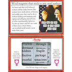 Nasty Woman themed Magnetic Poetry