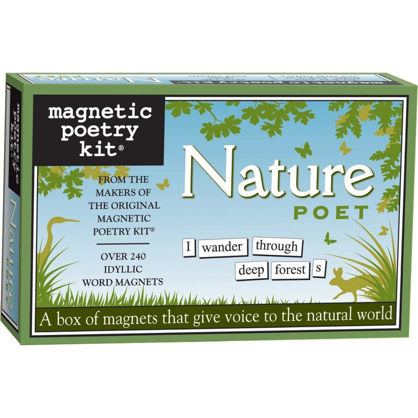 Nature themed Magnetic Poetry kit