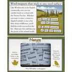 Nature themed Magnetic Poetry kit