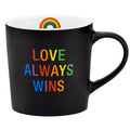 Love always wins Stoneware Coffee Mug