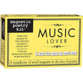 Music themed Magnetic Poetry kit