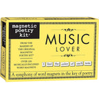 Music themed Magnetic Poetry kit