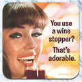 Wine Stopper Coaster - AA